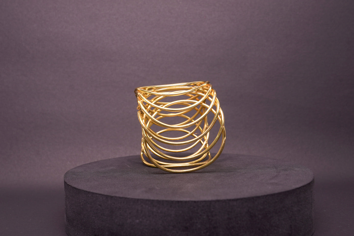 Stunning gold finish bracelet