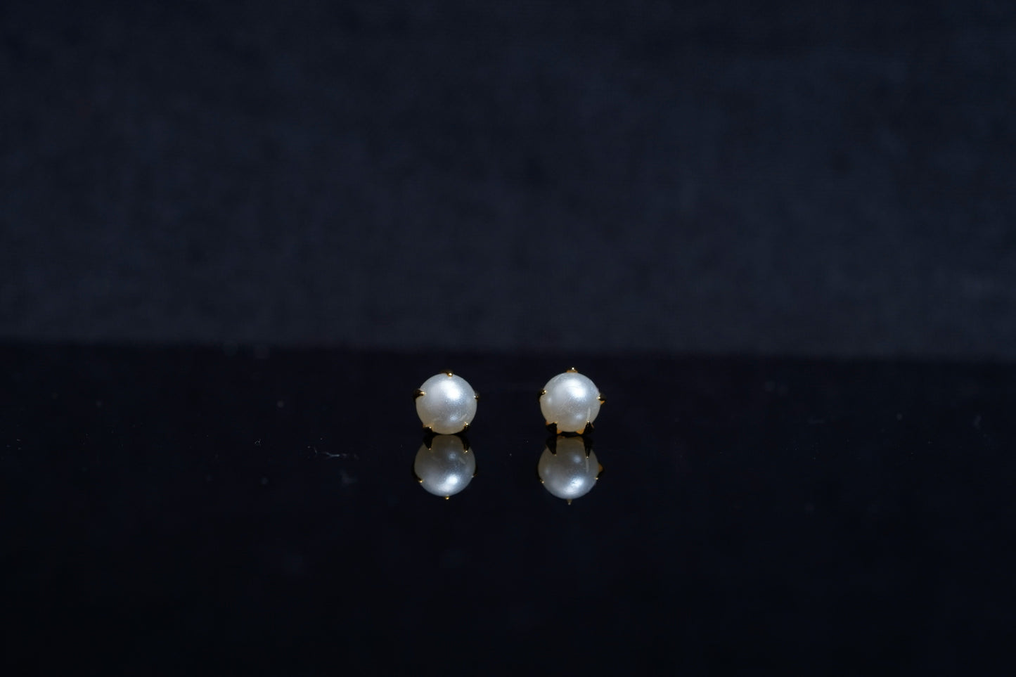 Velina Charm Pearl Studs