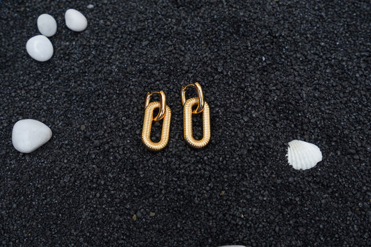 Mireya Linked Dangler Earrings