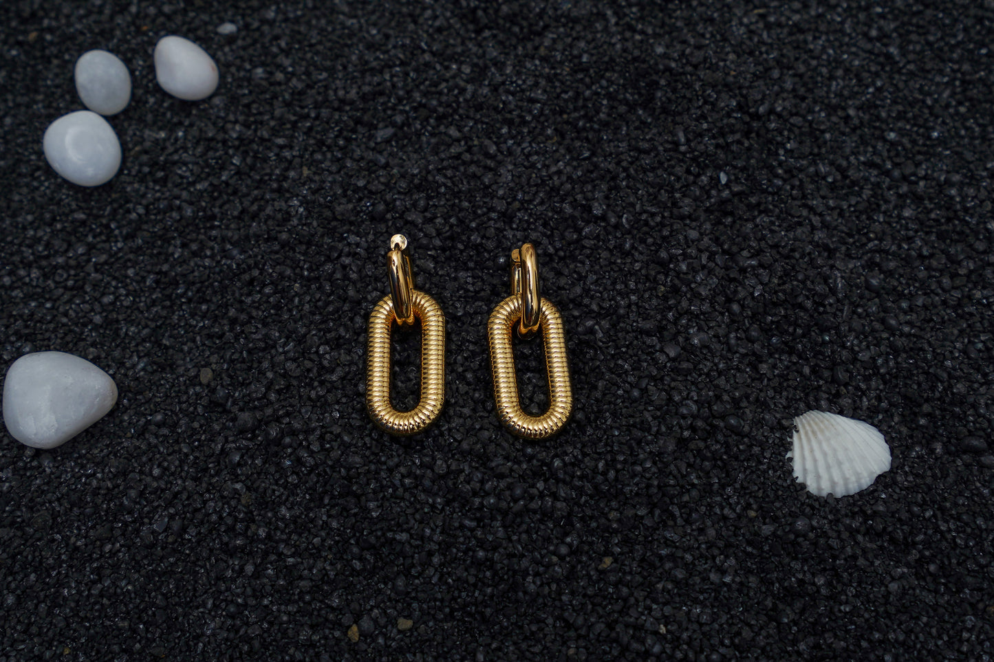 Mireya Linked Dangler Earrings