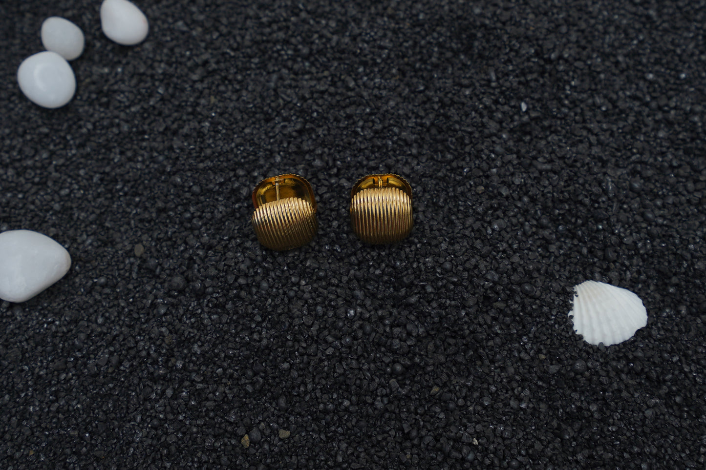 Orna Square Ear Studs
