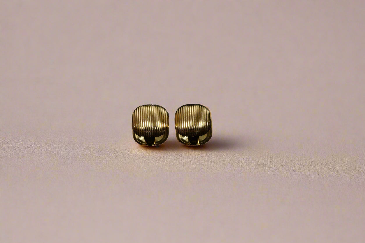 Orna Square Ear Studs