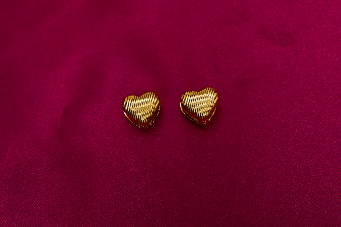 Soraya Heart Ear Studs