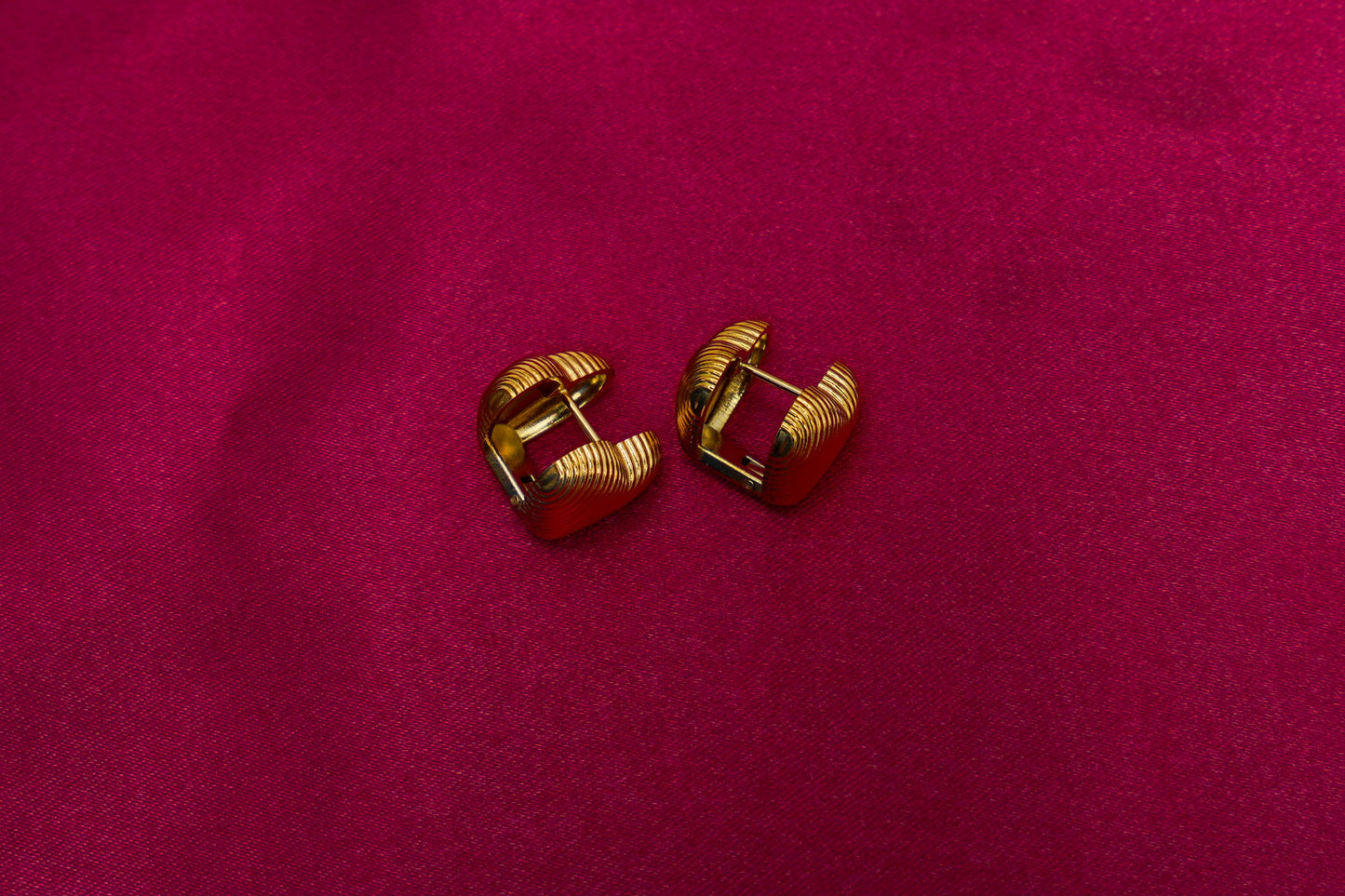 Soraya Heart Ear Studs